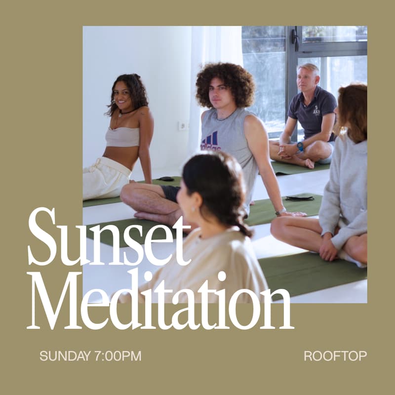 Cover Image for Sunset Meditation @ Circles House
