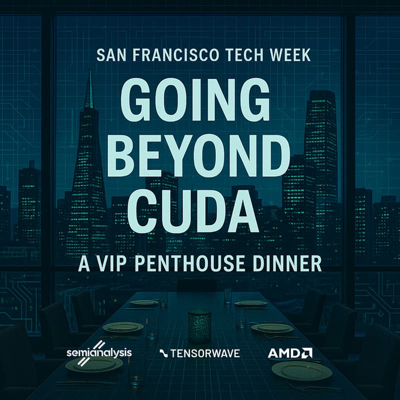 Cover Image for Going Beyond CUDA: VIP Penthouse Dinner