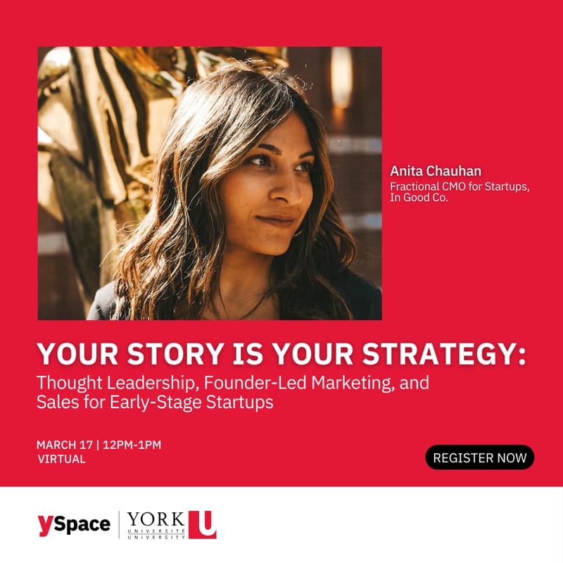 Cover Image for Your Story Is Your Strategy: Thought Leadership, Founder-Led Marketing, and Sales for Early-Stage Startups