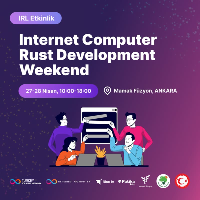 Cover Image for Internet Computer Rust Development Weekend