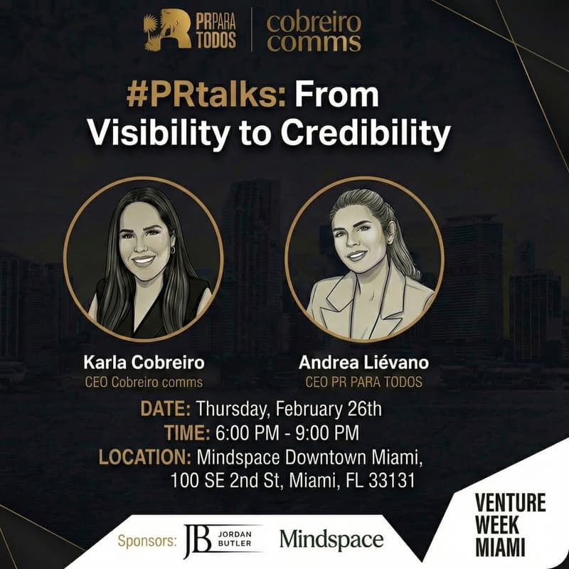 Cover Image for PRtalks: From Visibility to Credibility (How Founders Build Trust That Converts)