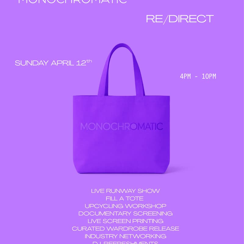 Cover Image for MONOCHROMATIC - RE/DIRECT:  A Circular Wardrobe Activation