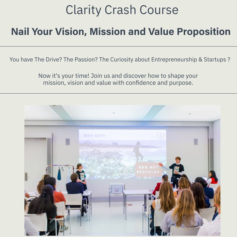 Cover Image for Enactus Incubator Workshop