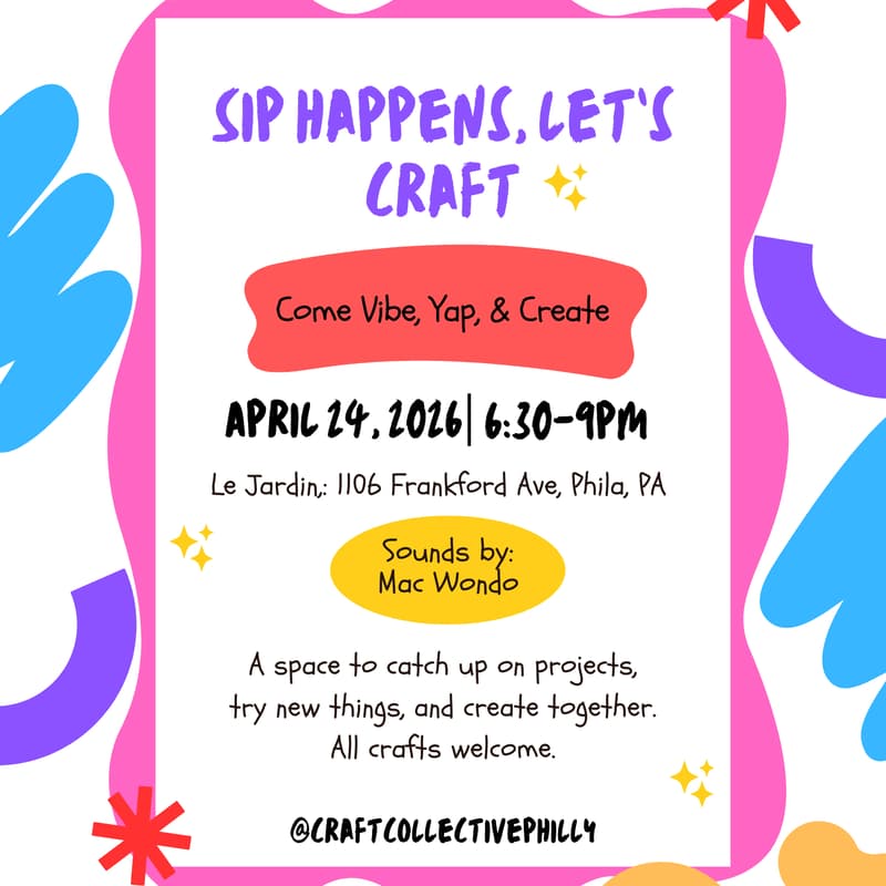 Cover Image for Sip Happens, Let’s Craft 🍷✨