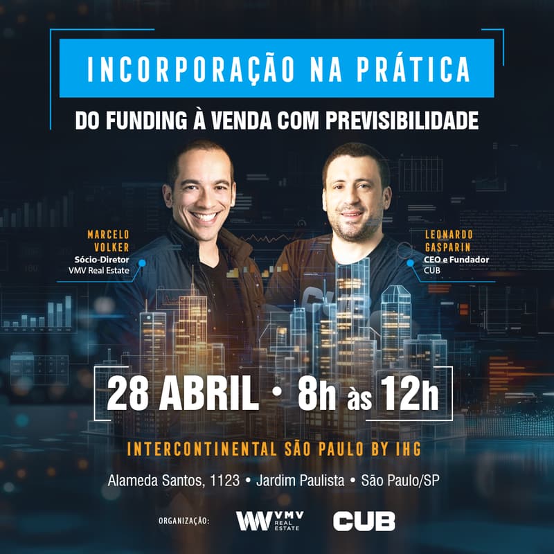 Cover Image for CUB e VMV apresentam: Incorporação na Prática