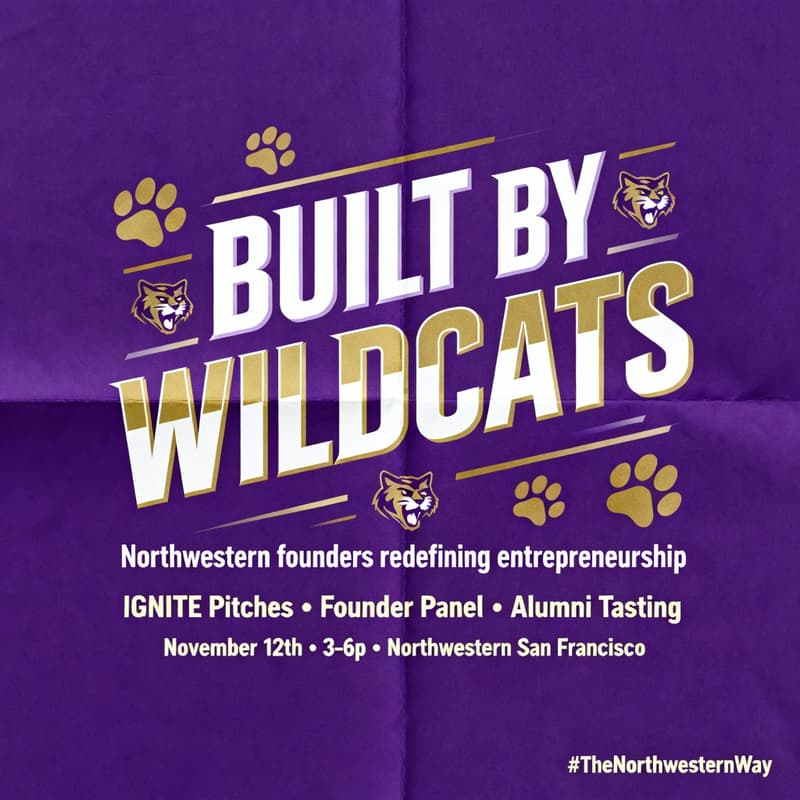 Cover Image for Built by Wildcats: A Northwestern Founder Demo Day