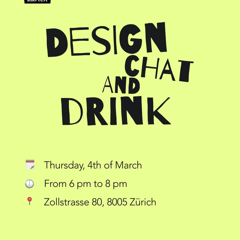 Cover Image for Design, Chat & Drink