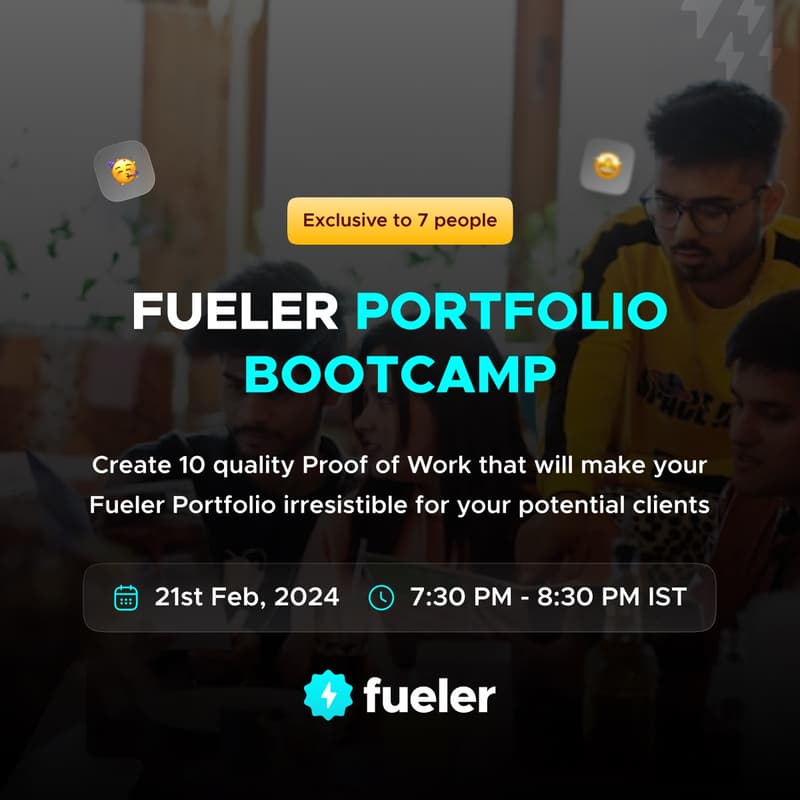 Cover Image for Fueler Portfolio Bootcamp