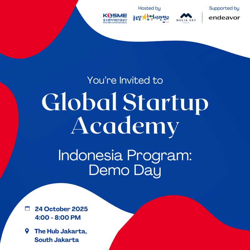 Cover Image for Global Startup Academy – Indonesia Program: Demo Day