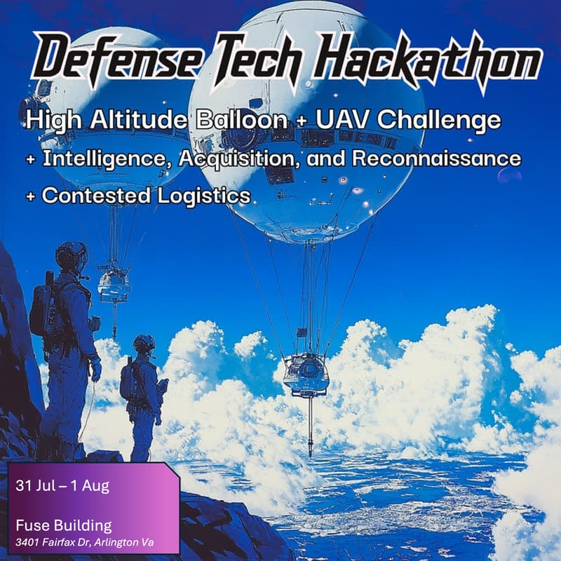 Cover Image for GMU Defense Tech Hackathon - Contested Logistics + Aerial ISR