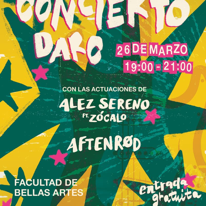 Cover Image for Concierto DARC x Alez Sereno x Zócalo x Aftenrød