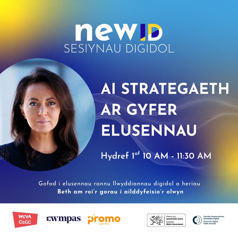 Cover Image for Strategaeth Deallusrwydd Artiffisial (AI) ar gyfer y Trydydd Sector: Symud y Tu Hwnt i’r Offer