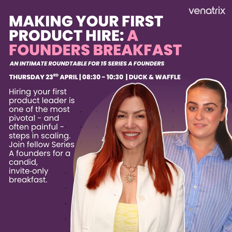 Cover Image for Making Your First Product Hire: A Founders Breakfast
