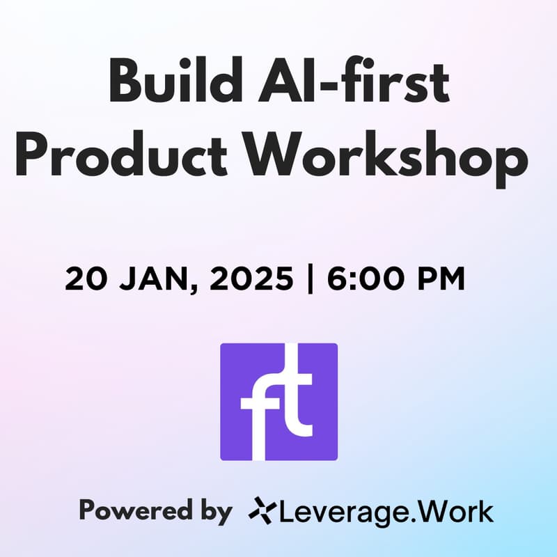 Cover Image for Build AI-First Products Workshop