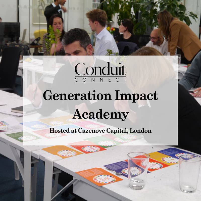 Cover Image for Conduit Connect Generation Impact Academy