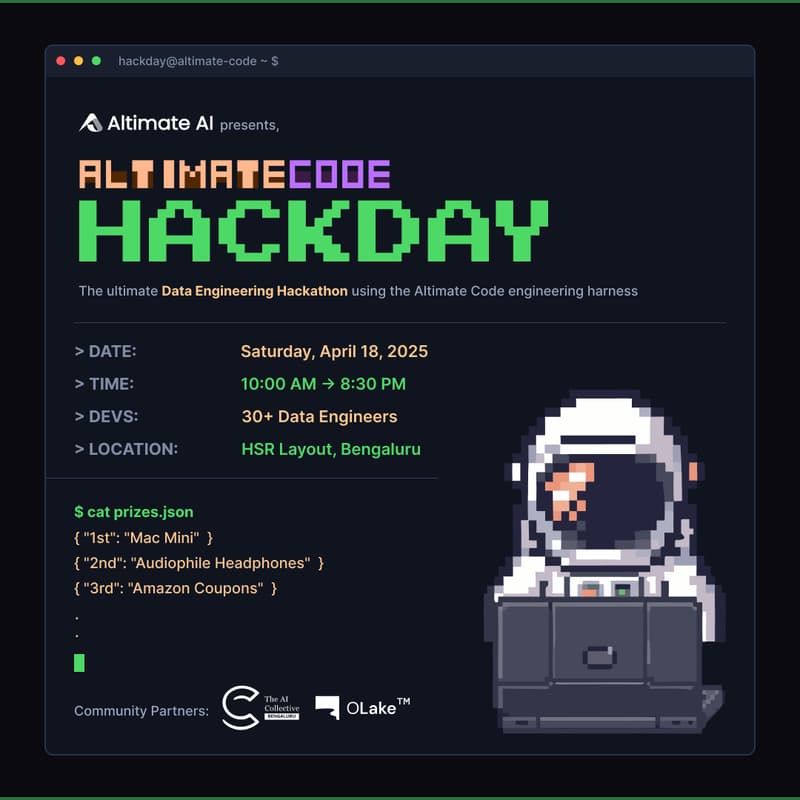 Cover Image for Altimate Code: Hackday