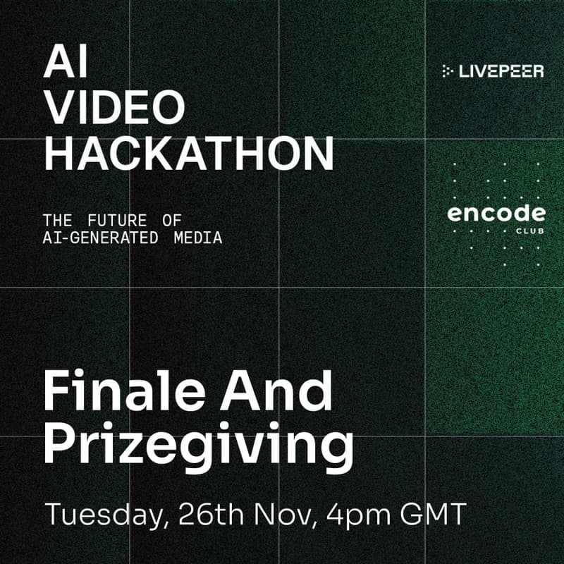Cover Image for AI Video Hackathon: Finale and Prizegiving