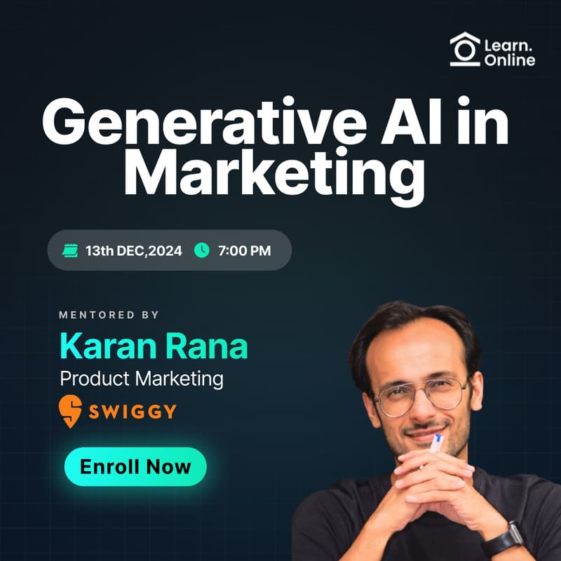 Cover Image for Generative AI in Marketing