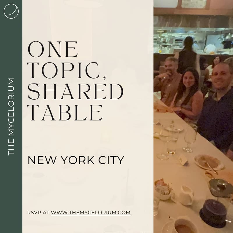 Cover Image for One Topic, Shared Table - New York City