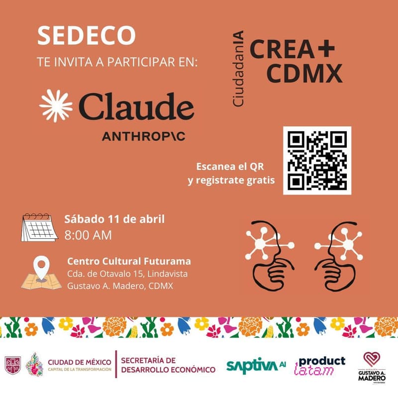 Cover Image for CiudadanIA CREA+ CDMX