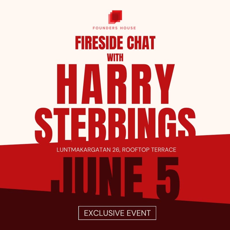 Cover Image for Firside chat with Harry Stebbings