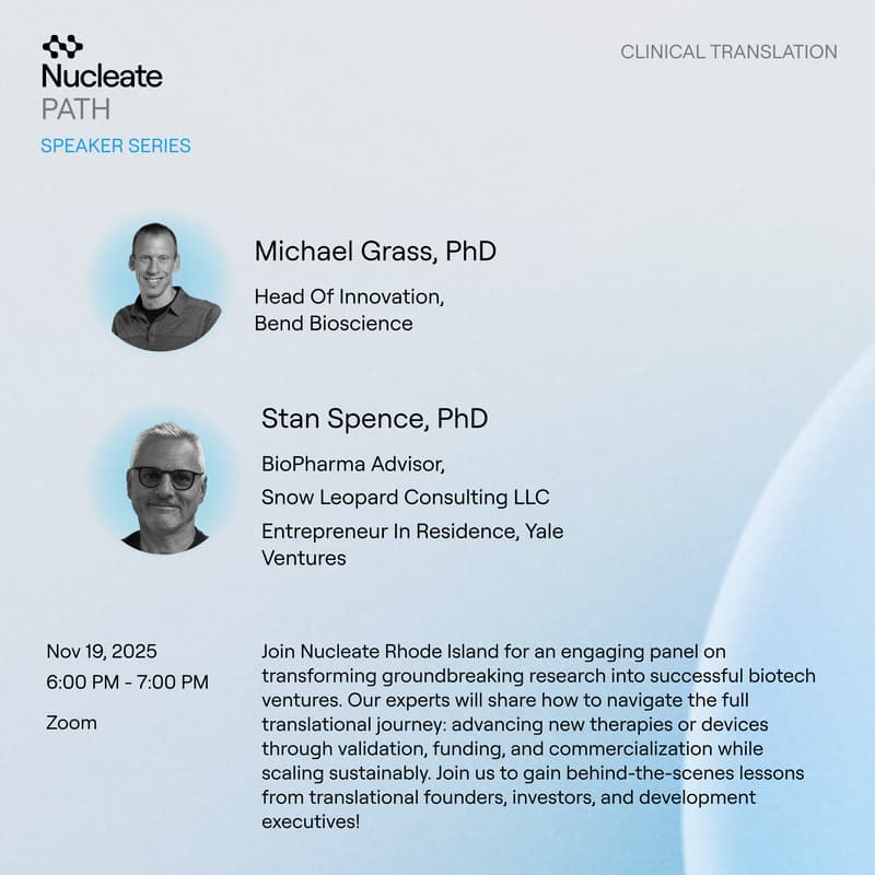 Cover Image for Nucleate Rhode Island - Inside Clinical Translation