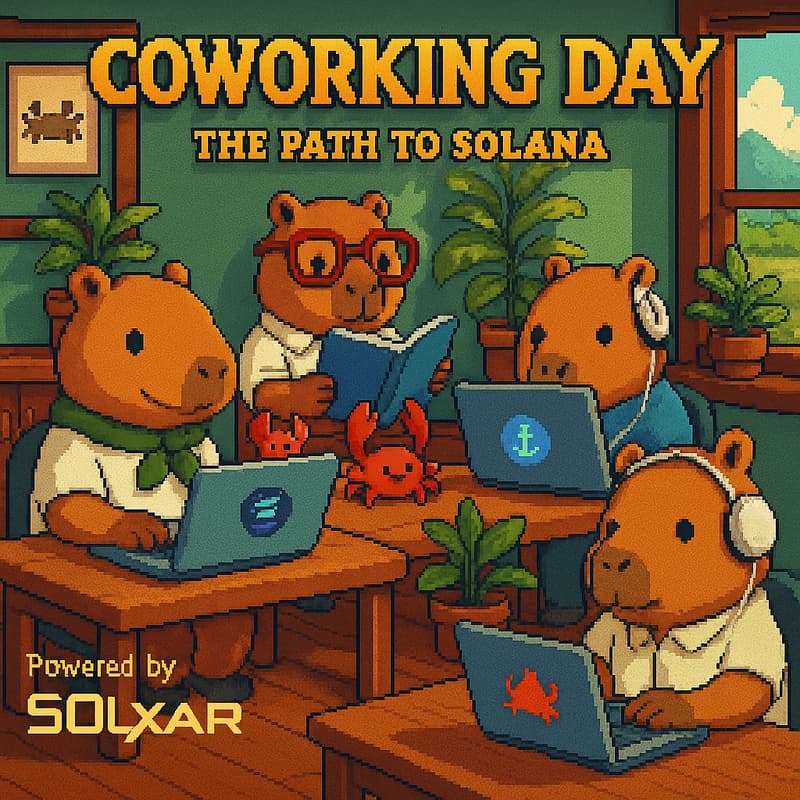 Cover Image for The Path to Solana - CoWorking Day