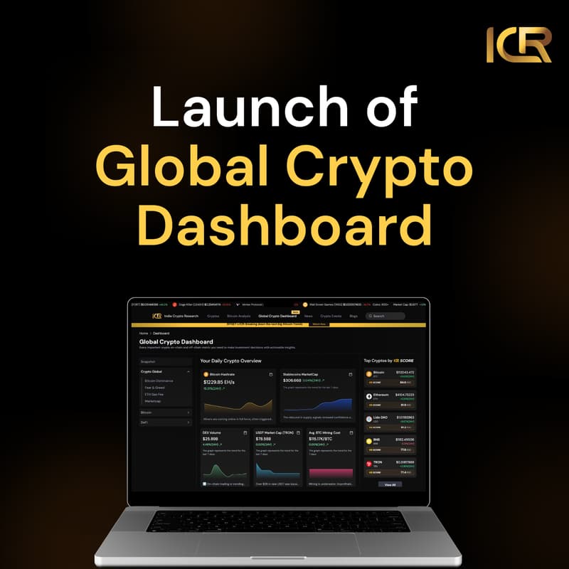 Cover Image for Launch of Global Crypto Dashboard