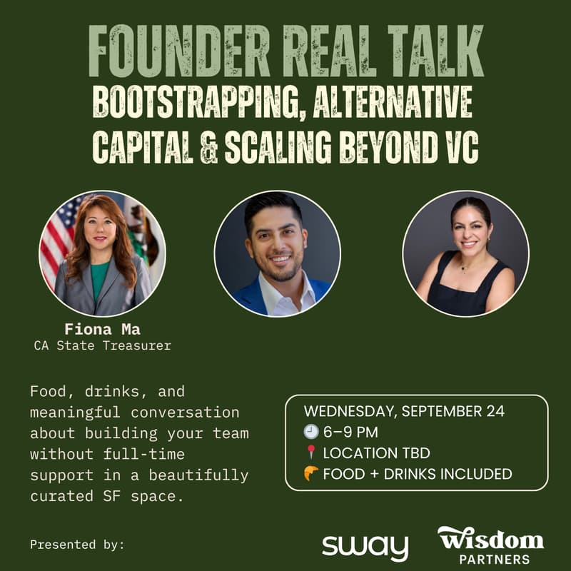Cover Image for Founder Real Talk: Bootstrapping, Alternative Capital & Scaling Beyond VC