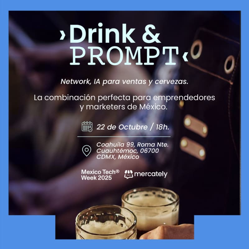 Cover Image for DRINK & PROMPT By Mercately
