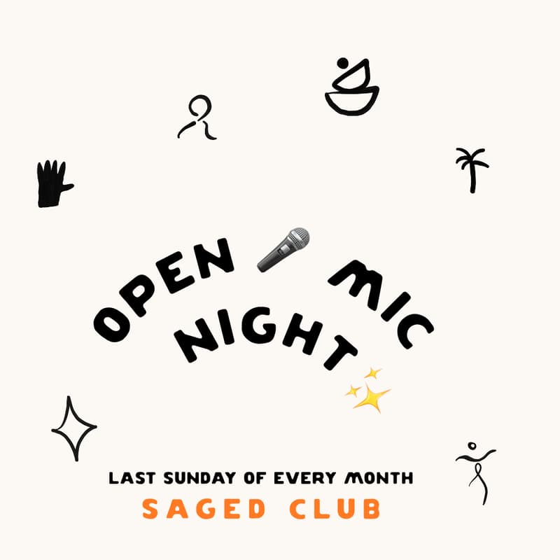 Cover Image for Open Mic Night 🎤✨