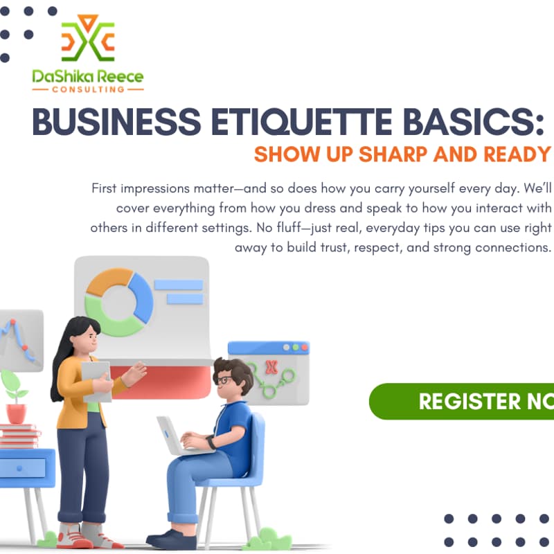 Cover Image for Business Etiquette Basics: Show Up Sharp and Ready