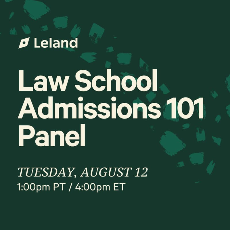Cover Image for Law School Admissions 101 Panel