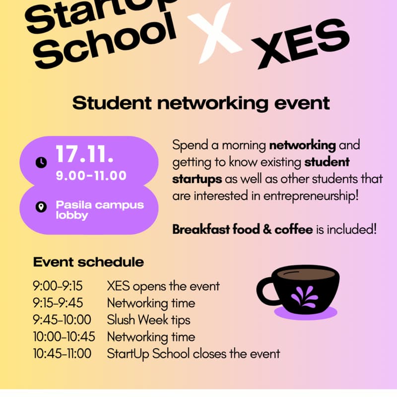 Cover Image for Founders Circle hosted by XES & Start-Up School