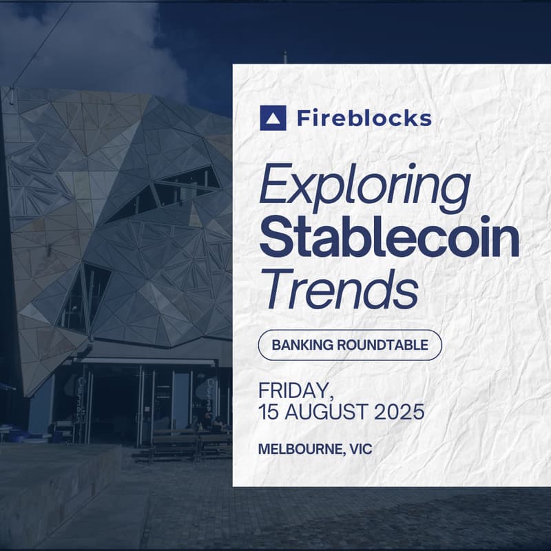 Cover Image for Industry Discussion - Harness the Power of Stablecoin Adoption Melbourne Edition