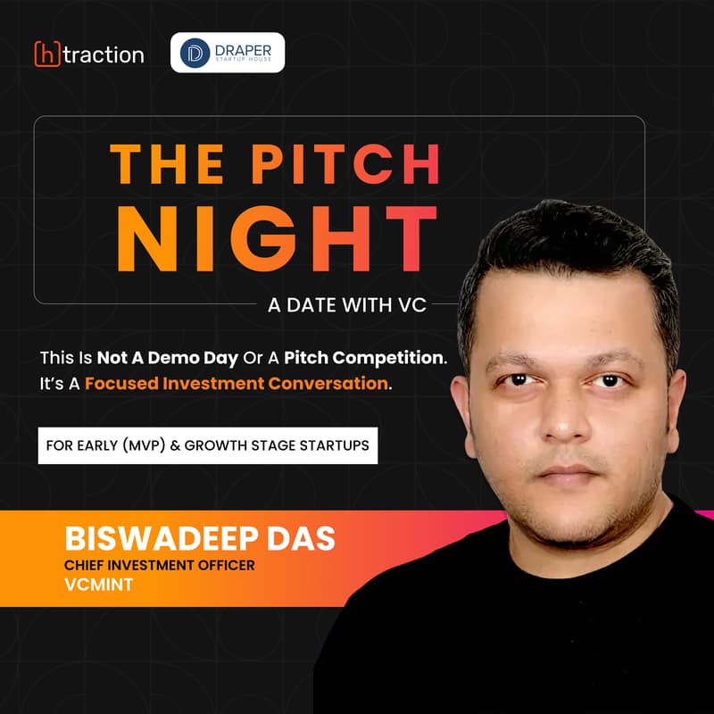 Cover Image for The Pitch Night : A Date with VC
