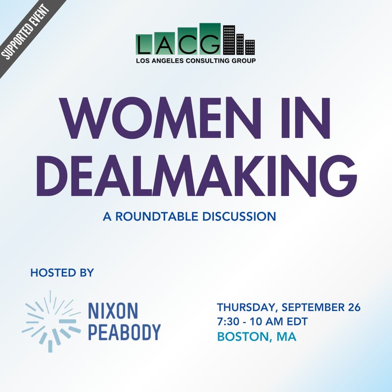 Cover Image for Sep 26: Nixon Peabody's Women in Dealmaking