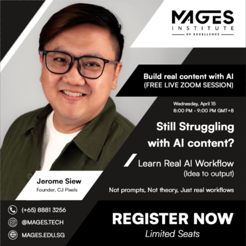 Cover Image for BUILD REAL CONTENT WITH AI (FREE ZOOM SESSION)