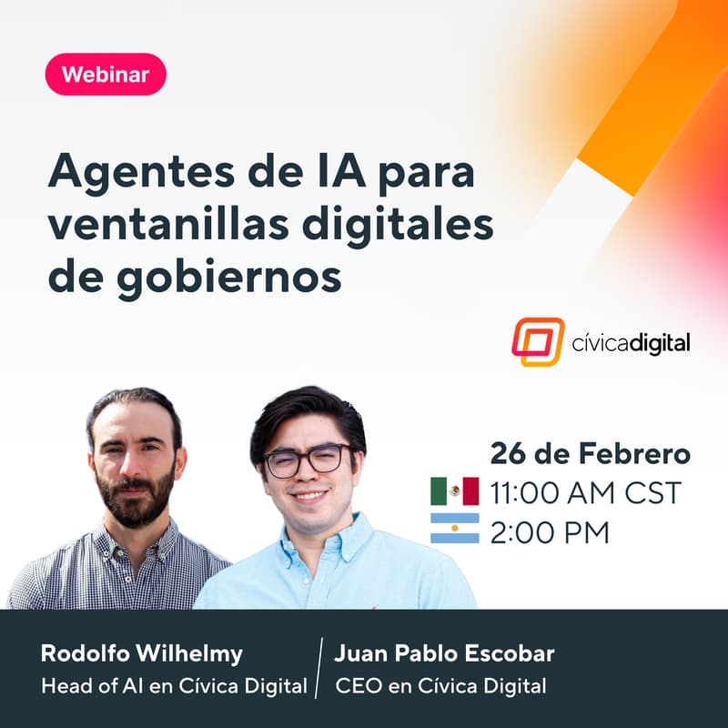 Cover Image for Agentes de IA para ventanillas digitales de Gobiernos