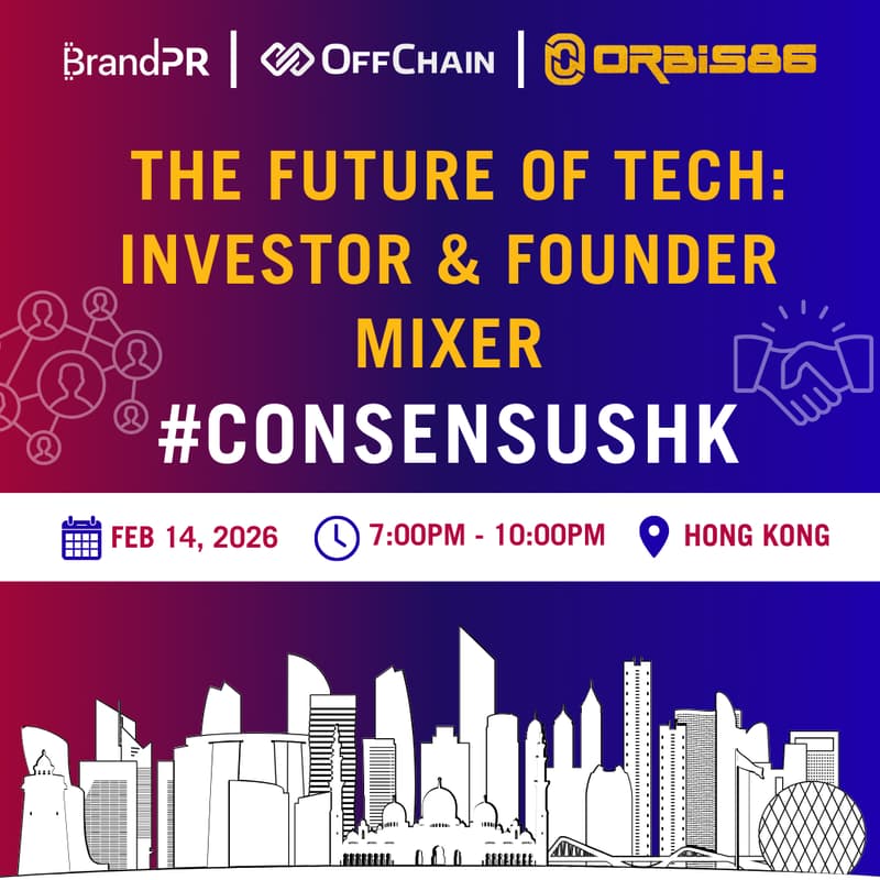 Cover Image for The Future of Tech: Investor & Founder Mixer #ConsensusHK