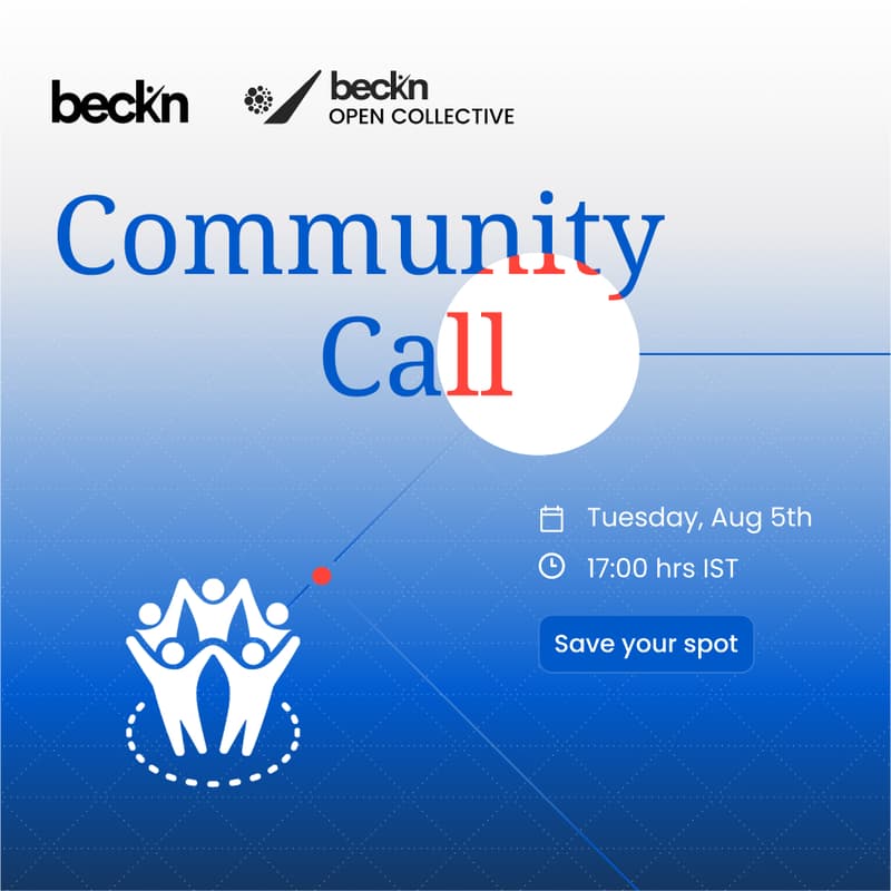 Cover Image for Beckn Community Call