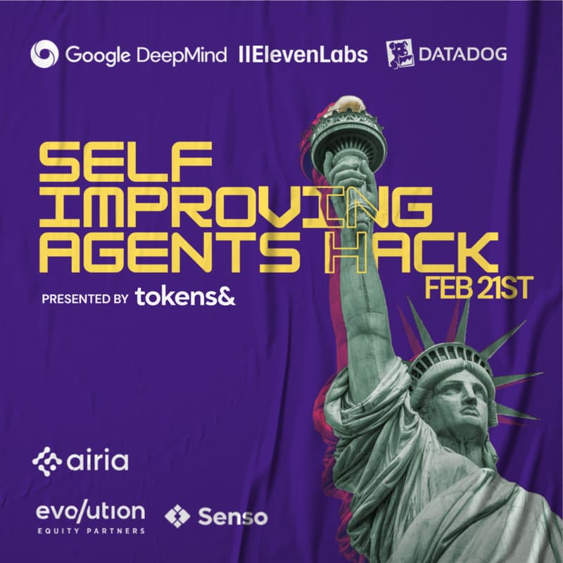 Cover Image for Self Improving Agents Hack - NYC