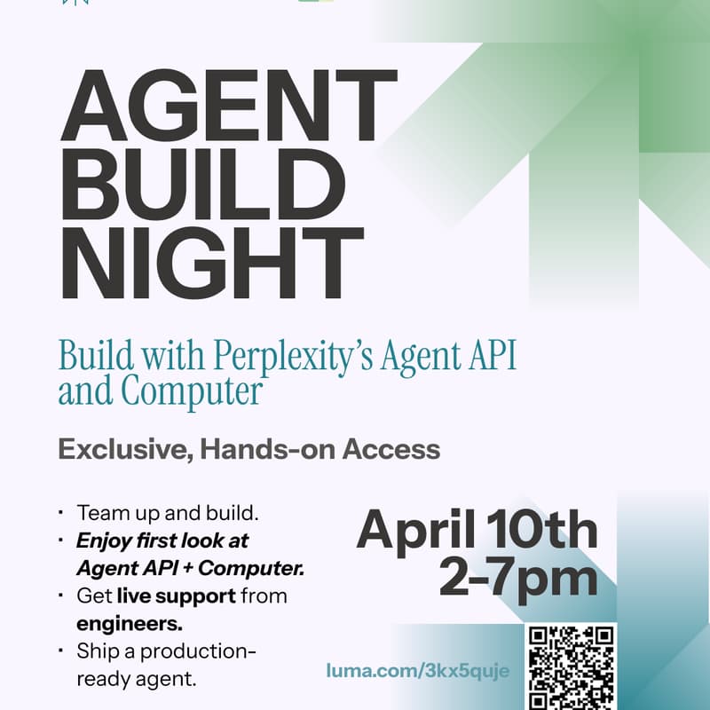Cover Image for Agent Build Night by Perplexity & Codeology