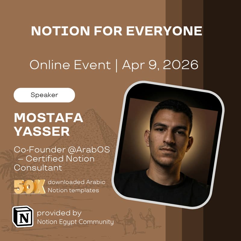 Cover Image for Mastering Notion for everyone