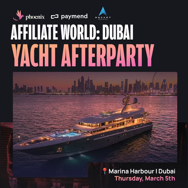 Cover Image for Exclusive Boat After Party| Affiliate World Dubai | March 5th