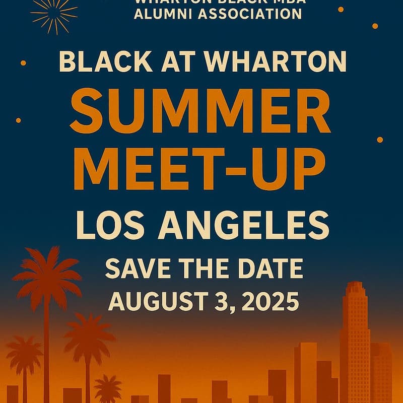 Cover Image for Wharton's LA Summer Social