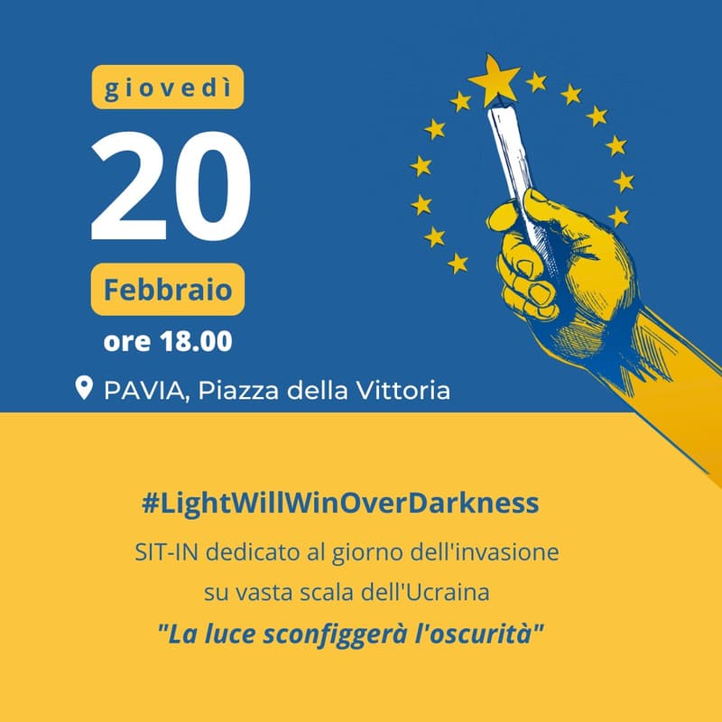 Cover Image for Banchetto a sostegno dell'Ucraina - Pavia
