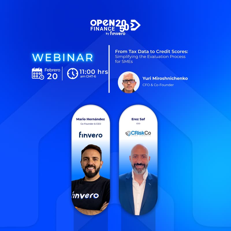 Cover Image for Webinar: Transformando el Crédito con Tecnología: Innovación y Seguridad en el Ecosistema Financiero