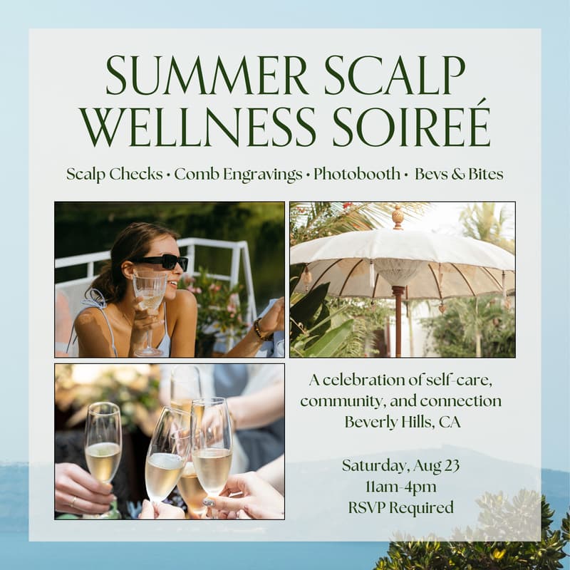 Cover Image for Summer Scalp Wellness Soireé