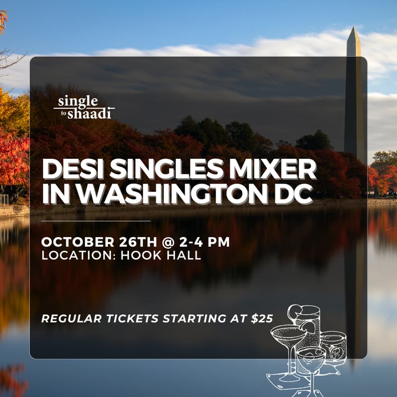 Cover Image for Desi Singles Mixer in Washington DC